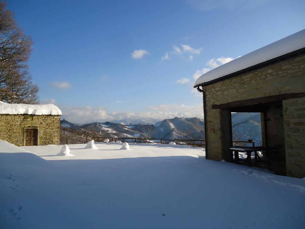 Agriturismo I Monti Di Salecchio ปาลาซซูโอโล ซุล เซนิโอ ภายนอก รูปภาพ